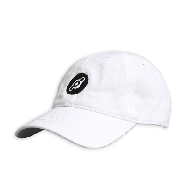 White Helium Dad Cap