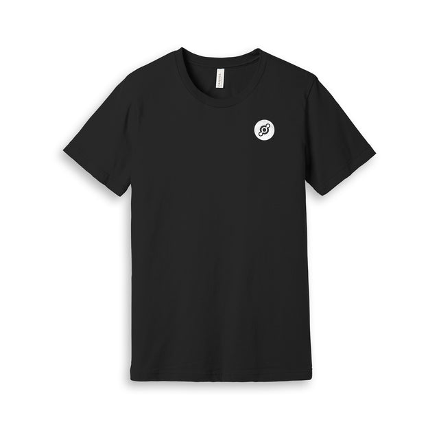 Black Helium Jersey Tee Icon Logo